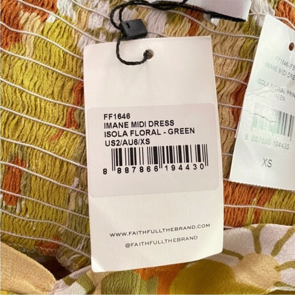 NEW Revolve Faithfull the Brand Imane Dress Isola 2 - Picture 15 of 16